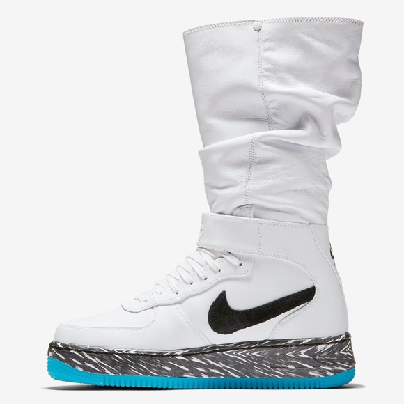 Nike AIR FORCE 1 UPSTEP WARRIOR N7 Sneakerboot NEW - Picture 2 of 7